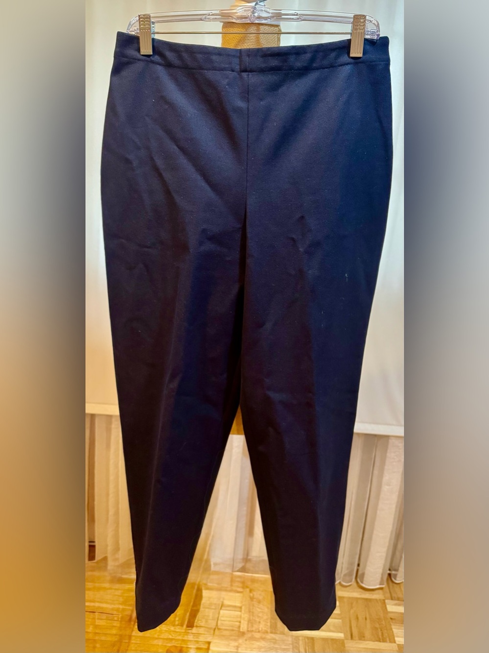 St. John Sport by Marie Gray Navy Trousers - Tailored Women’s Pants, Unique.10
